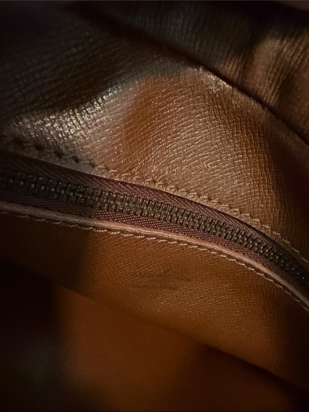 Louis Vuitton Monogram Crossbody Bag - Brown/Tan - Picture 12 of 13